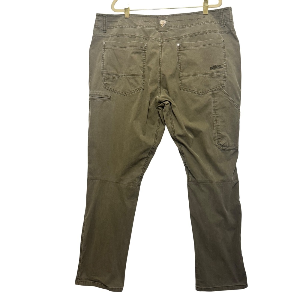Kuhl Revolvr Mens Pants 40x32 Olive Green Cargo‎ Outdoor Rugged - Picture 5 of 9